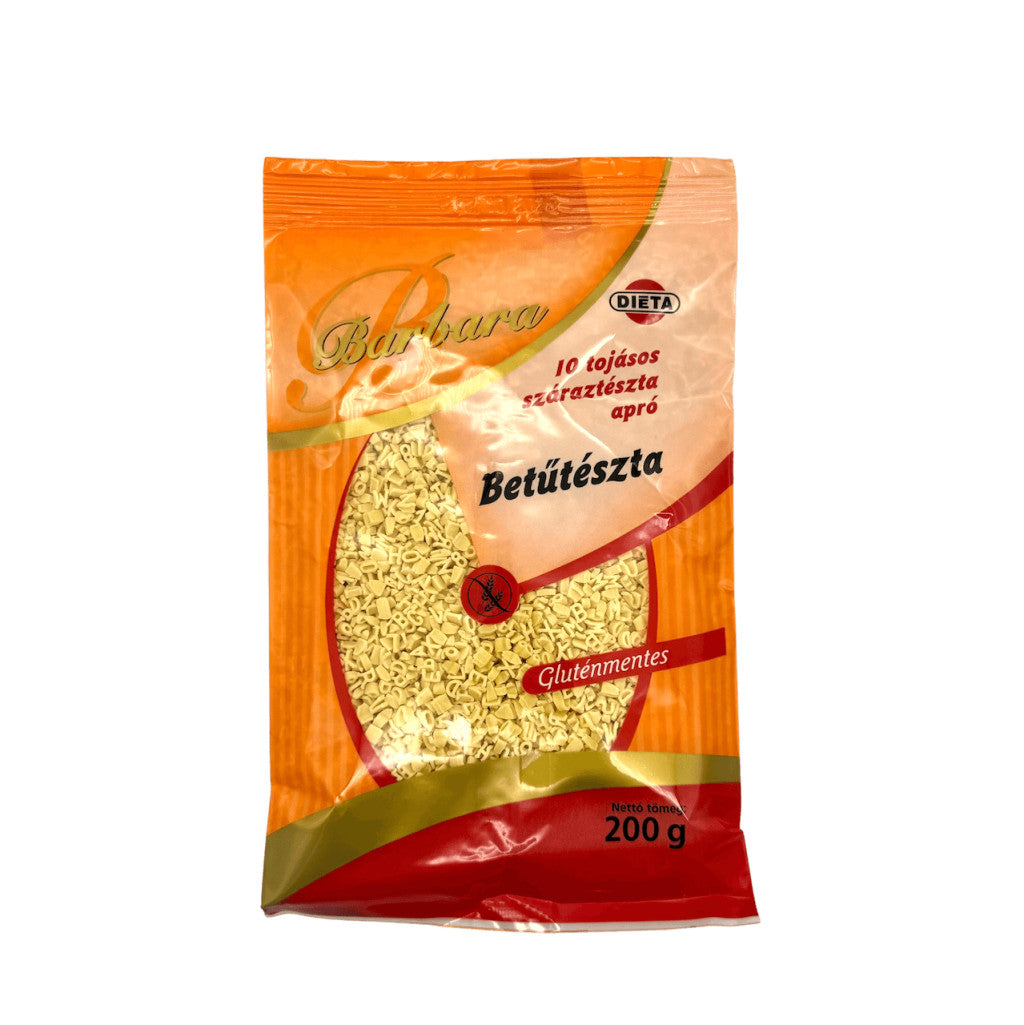 Barbara glutenfreie Buchstabennudeln, 200 g