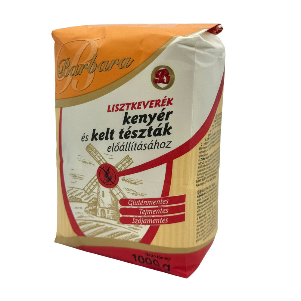 Barbara glutenfreie Mehlmischung für Brot und Hefeteig, 1000 g