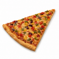 Glutenfreies Pizzastück mit Gemüsemischung, 1 Stück